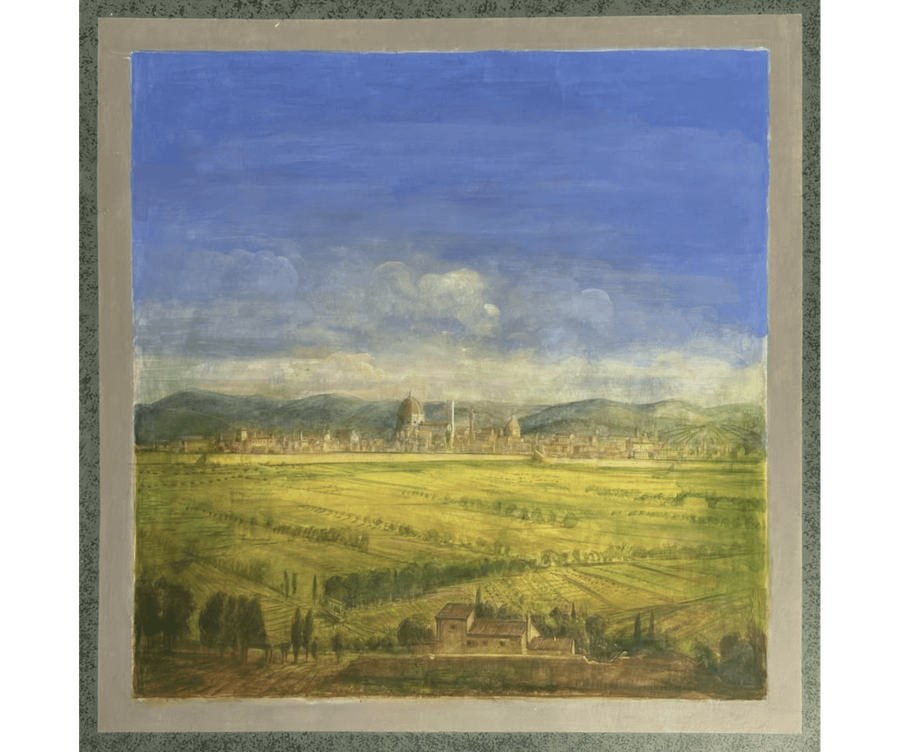 Salotto fresco: Florence seen from Montughi