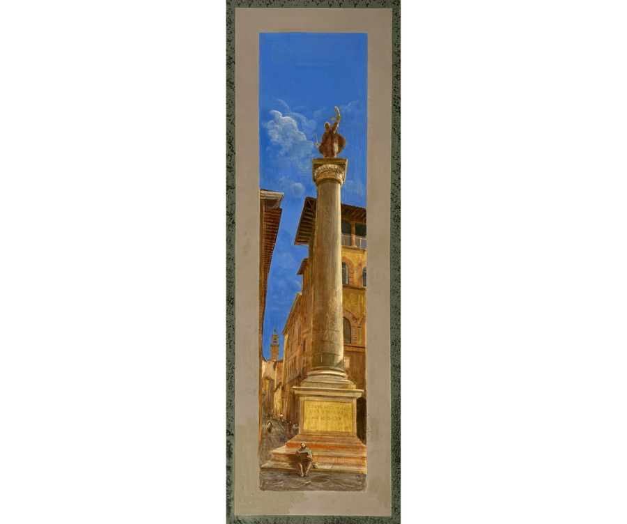 Salotto fresco: the Column of Justice
