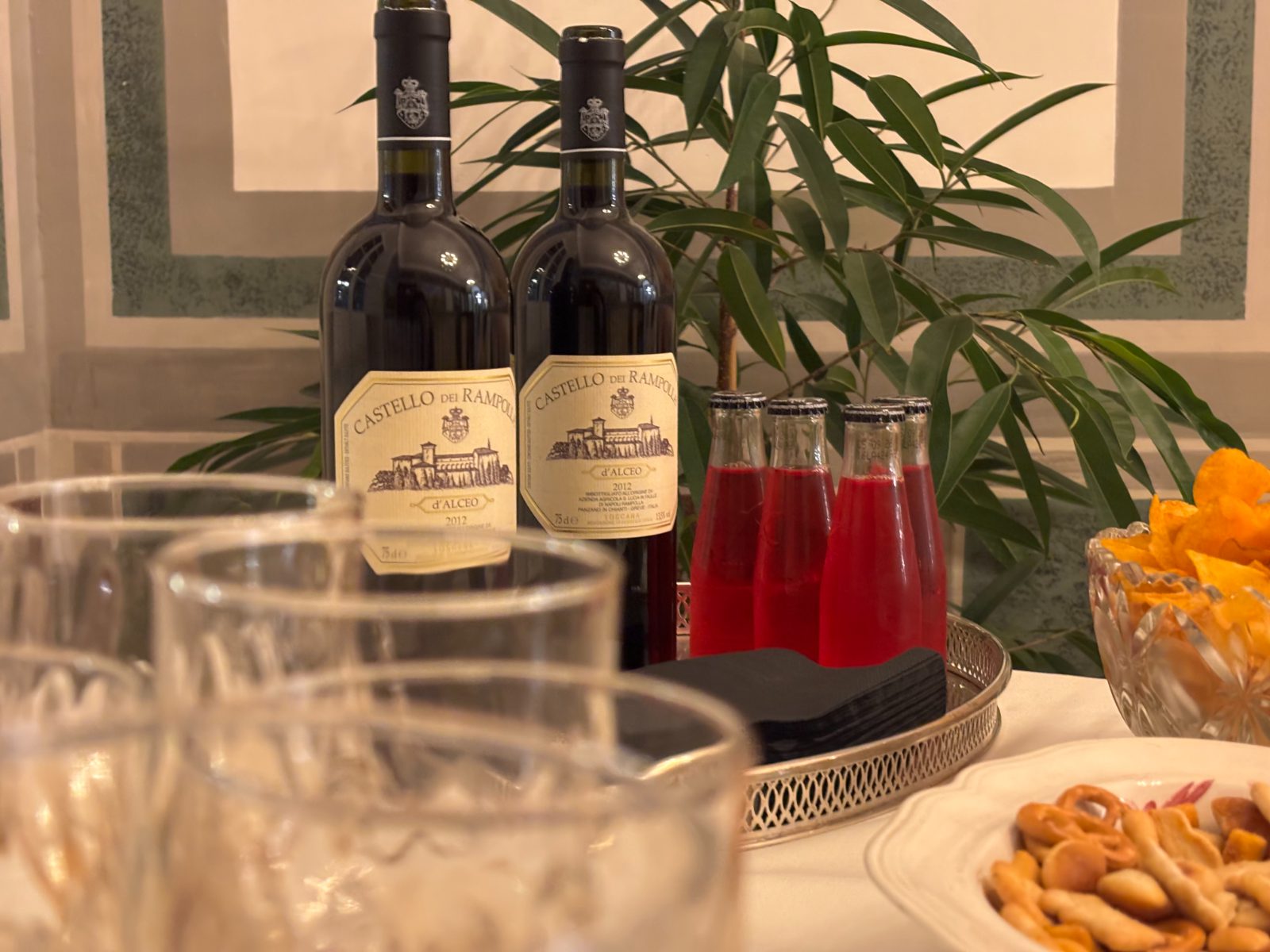 Tuscan wines and aperitivo