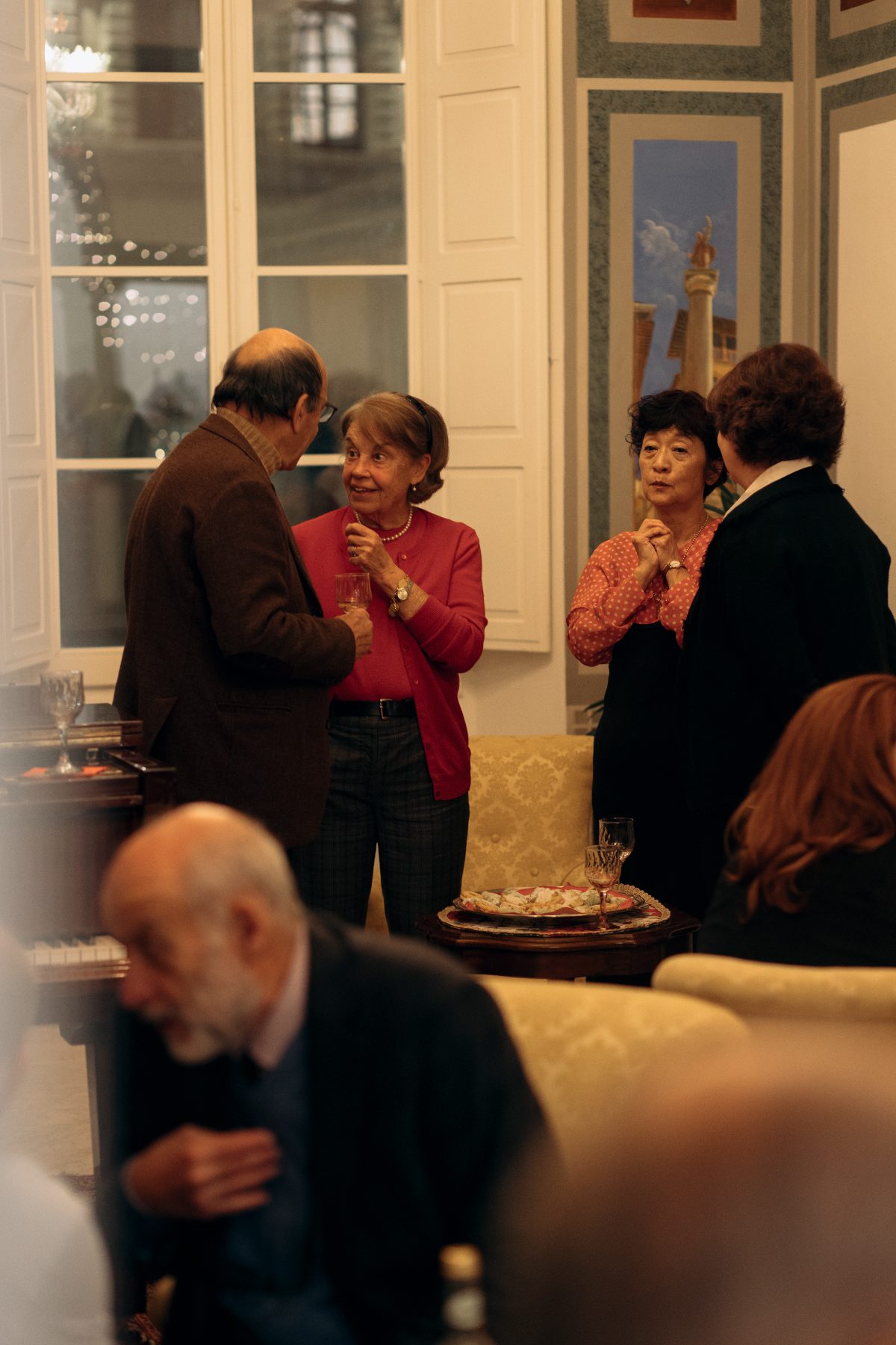 Guests at a private event